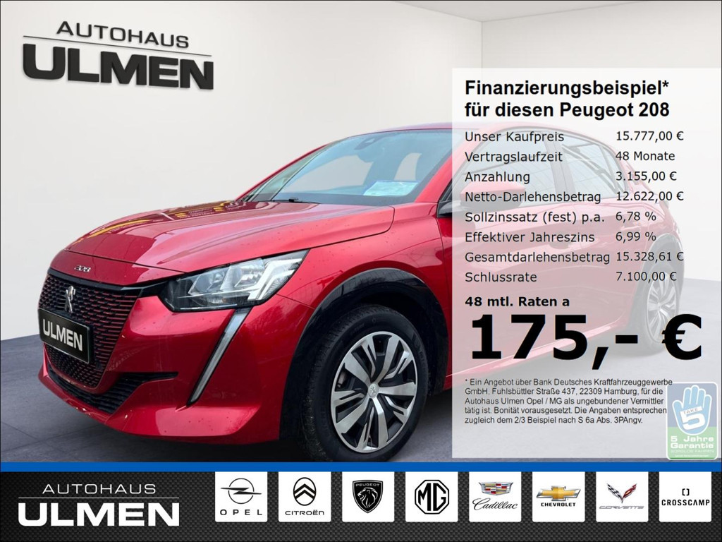 Peugeot e-208 Active Pack