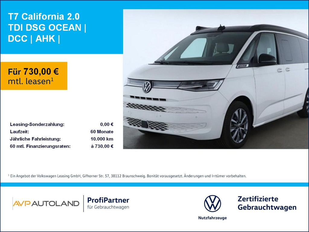 Volkswagen CALIFORNIA DSG 2.0 TDI T7 Ocean