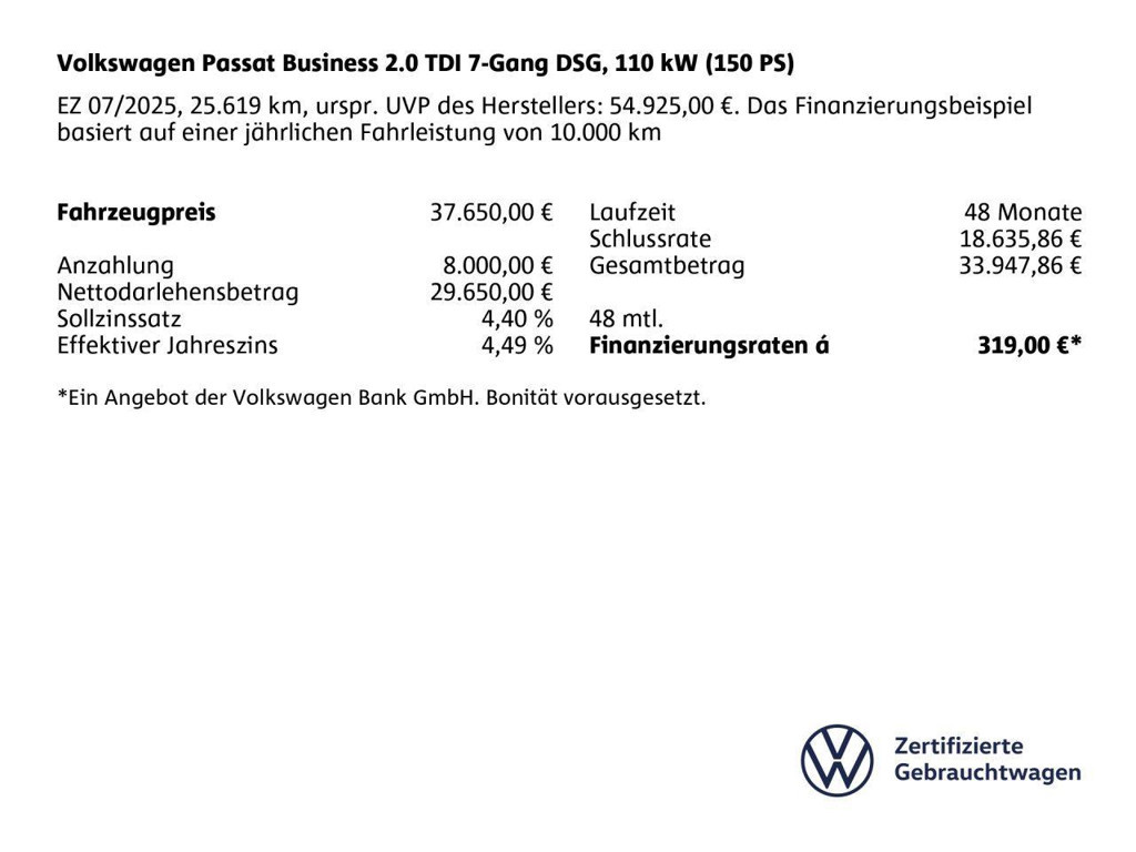 Volkswagen Passat