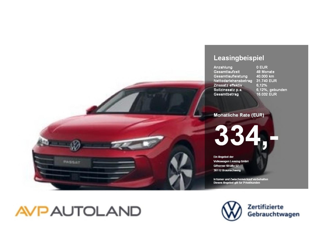 Volkswagen Passat Business DSG Variant 1.5 eTSI