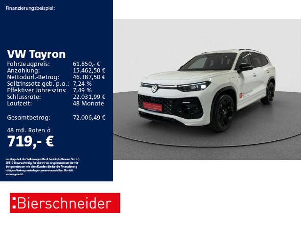 Volkswagen Tayron DSG Style R-Line eHybrid 1.5 TSI