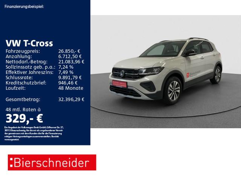 Volkswagen T-Cross DSG 1.0 TSI