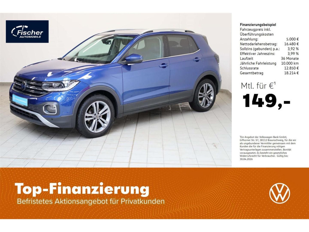 Volkswagen T-Cross DSG Style 1.0 TSI