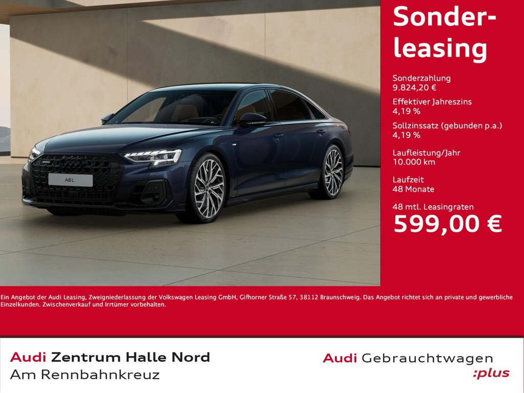 Audi A8 Quattro Lang 60 TFSI