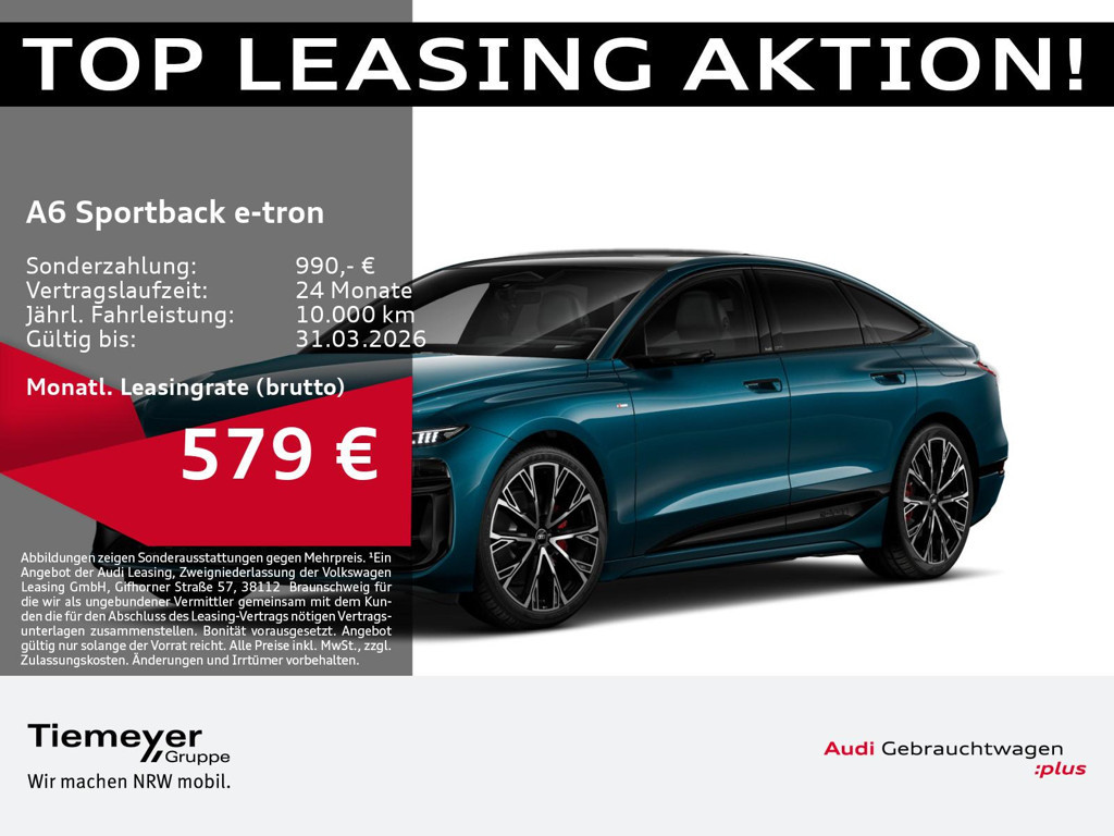 Audi A6 e-tron Sportback S-Line