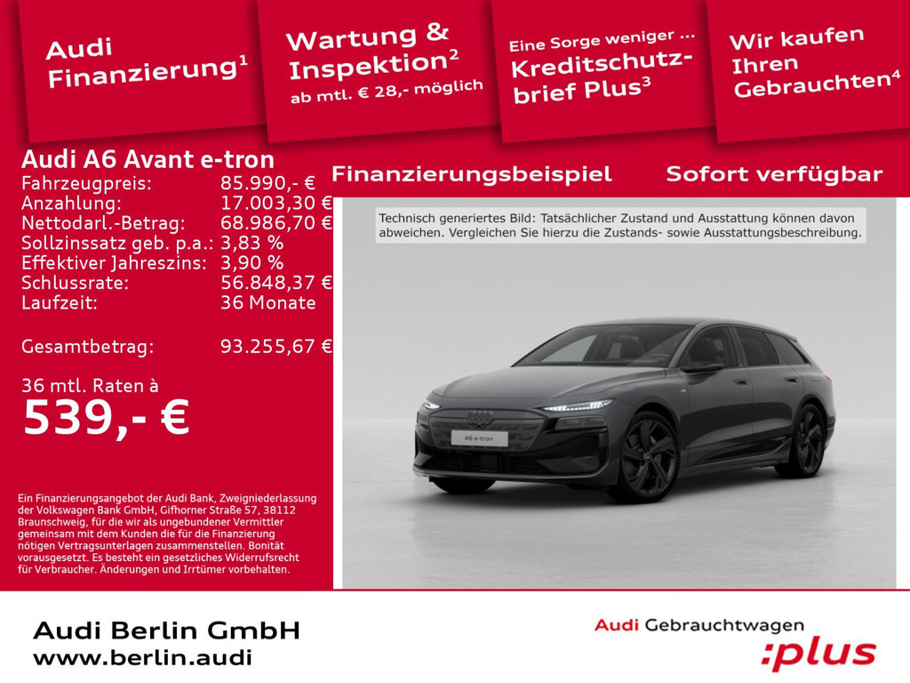 Audi A6 e-tron Avant Performance
