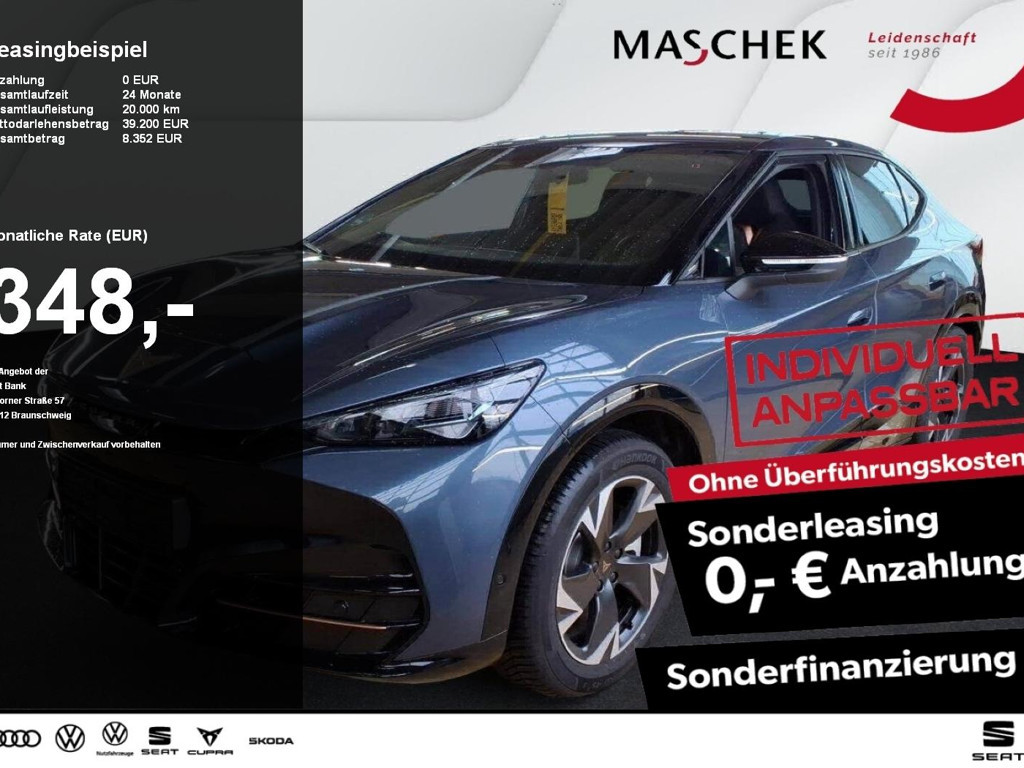 Cupra Tavascan Sonderleasing Wärmep. Sitzh. Navi ACC R