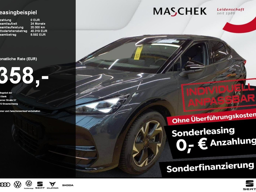 Cupra Tavascan Sonderleasing Wäremp. 360°View Sitzh.