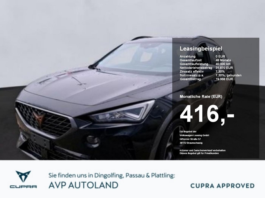 Cupra Formentor 4Drive 2.0 TSI DSG VZ