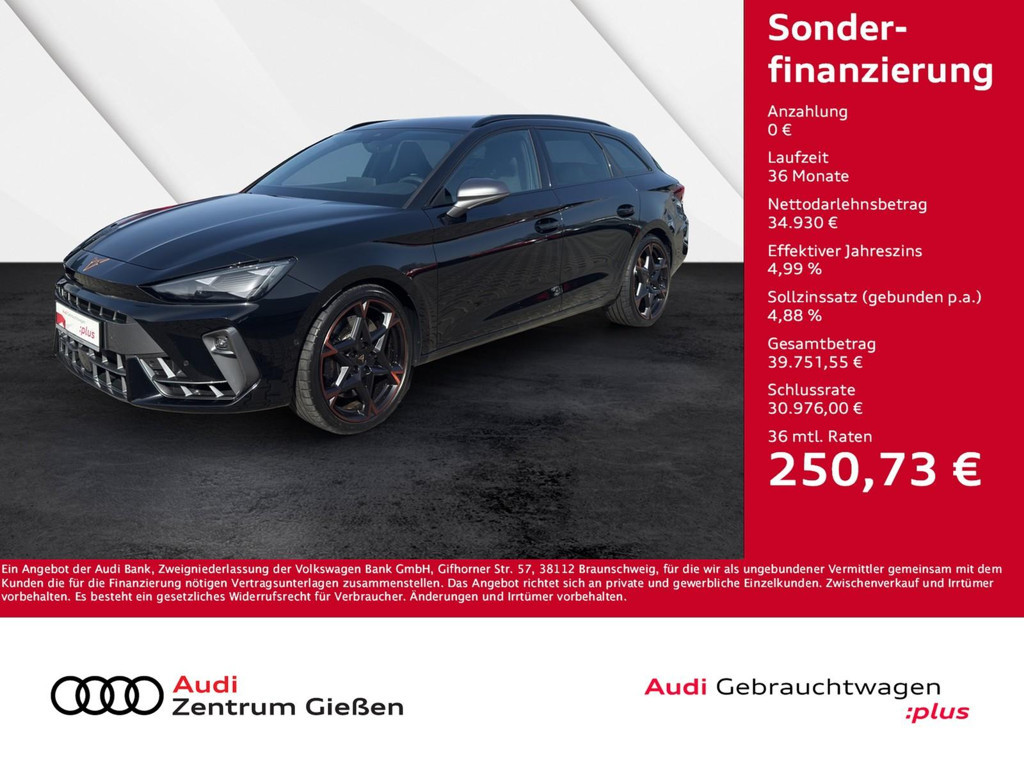 Cupra Leon Sportstourer 4Drive 2.0 TSI DSG VZ
