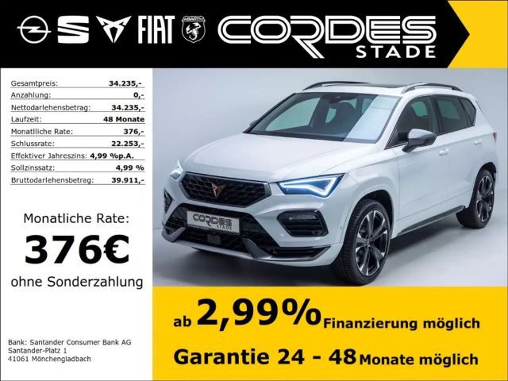 Cupra Ateca 4Drive 2.0 TSI DSG VZ