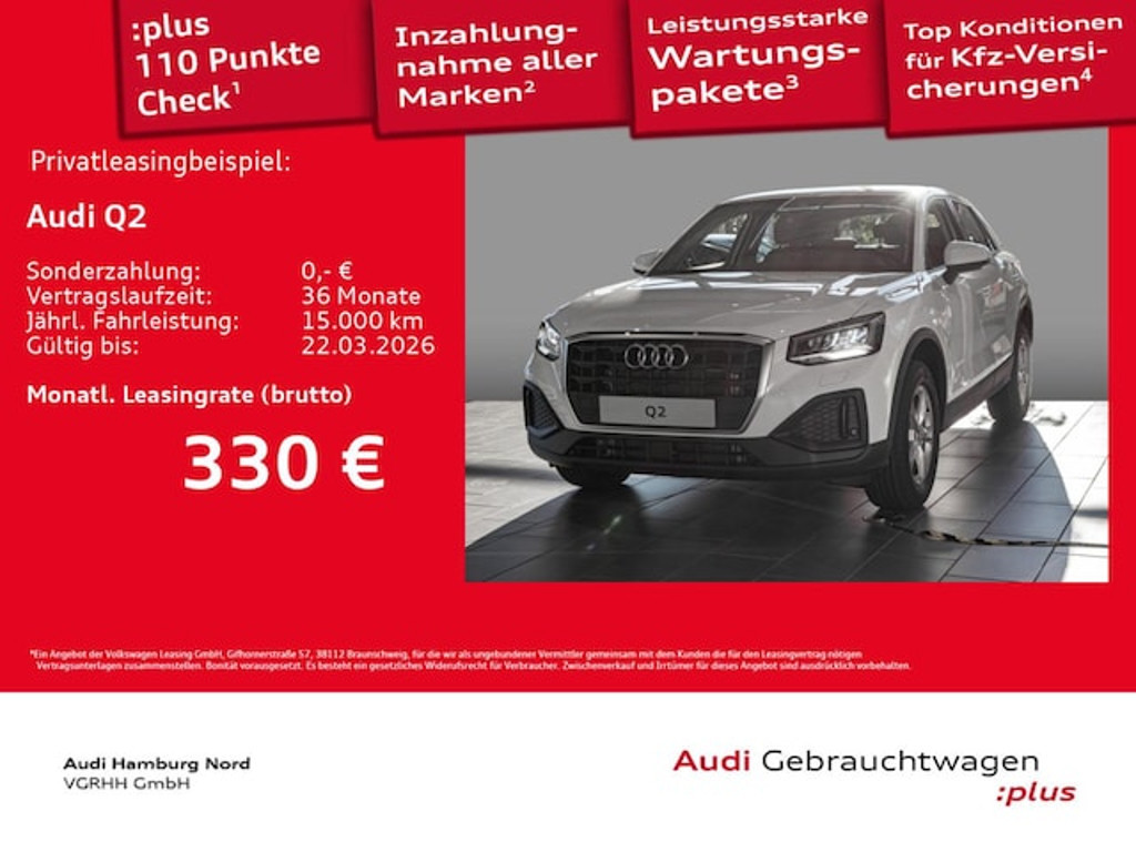 Audi Q2 S-Tronic 35 TFSI