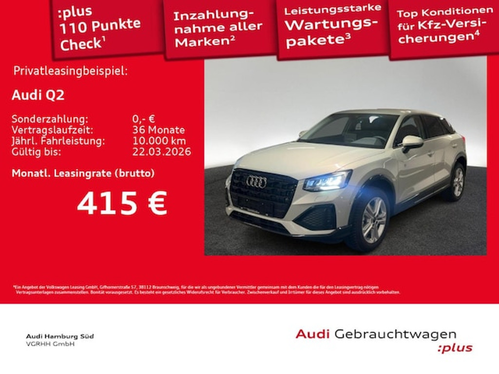 Audi Q2 S-Tronic 35 TFSI