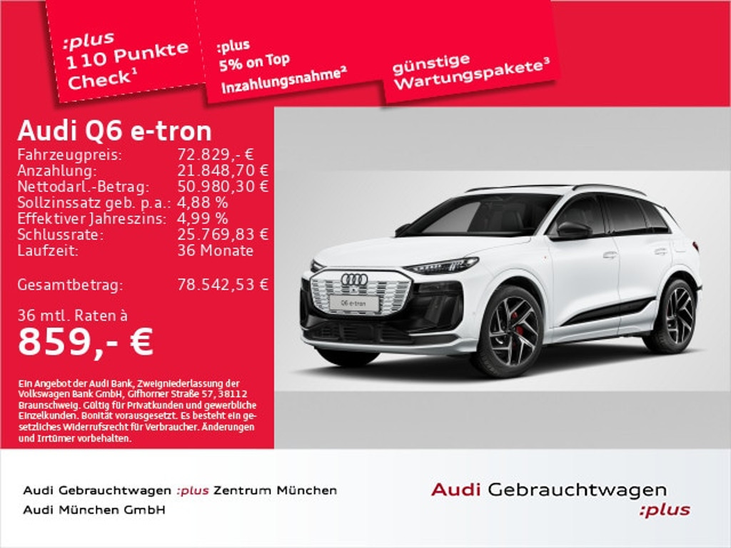 Audi Q6 e-tron Quattro