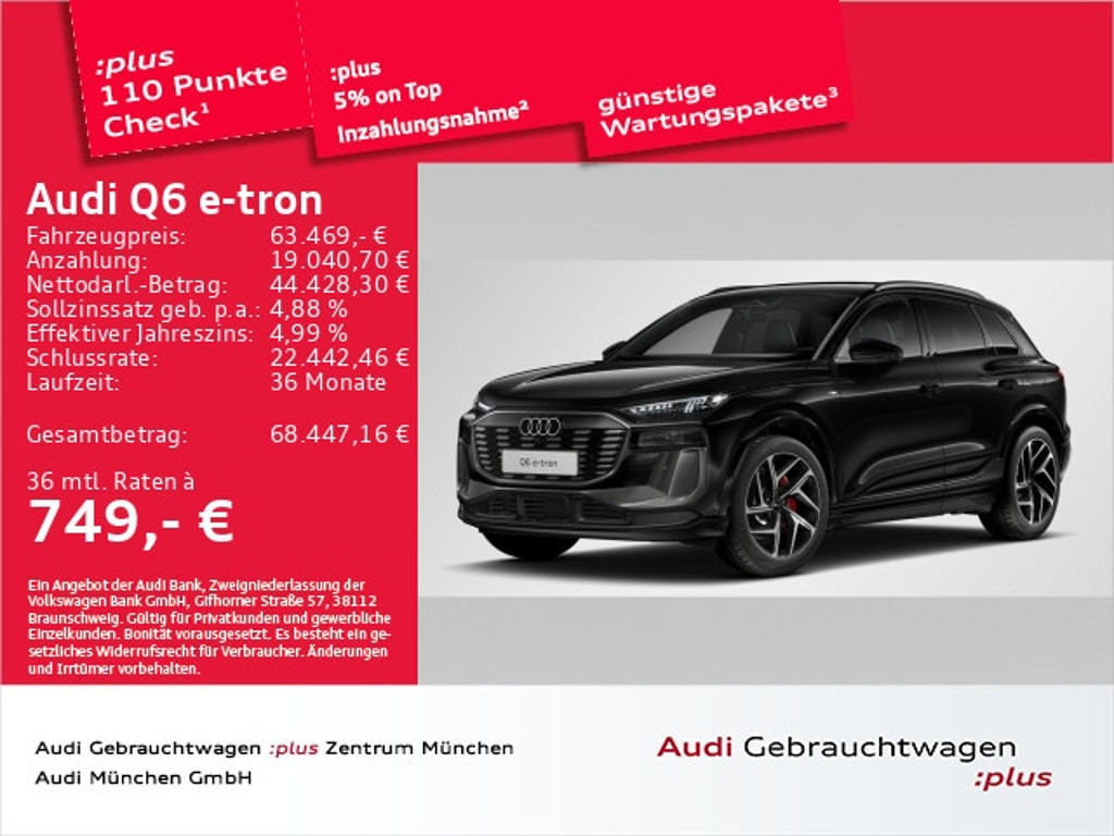Audi Q6 e-tron SUV e-tron Audi Q6 SUV e-tron