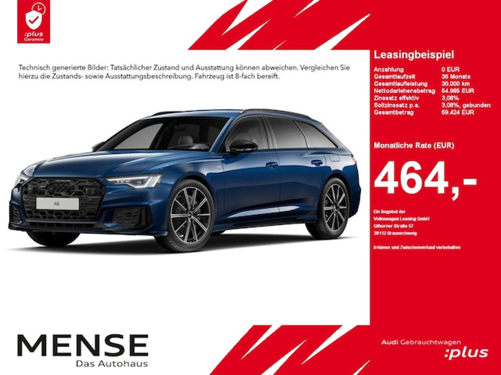 Audi A6 Avant Quattro S-Line S-Tronic Hybride 50 TFSI