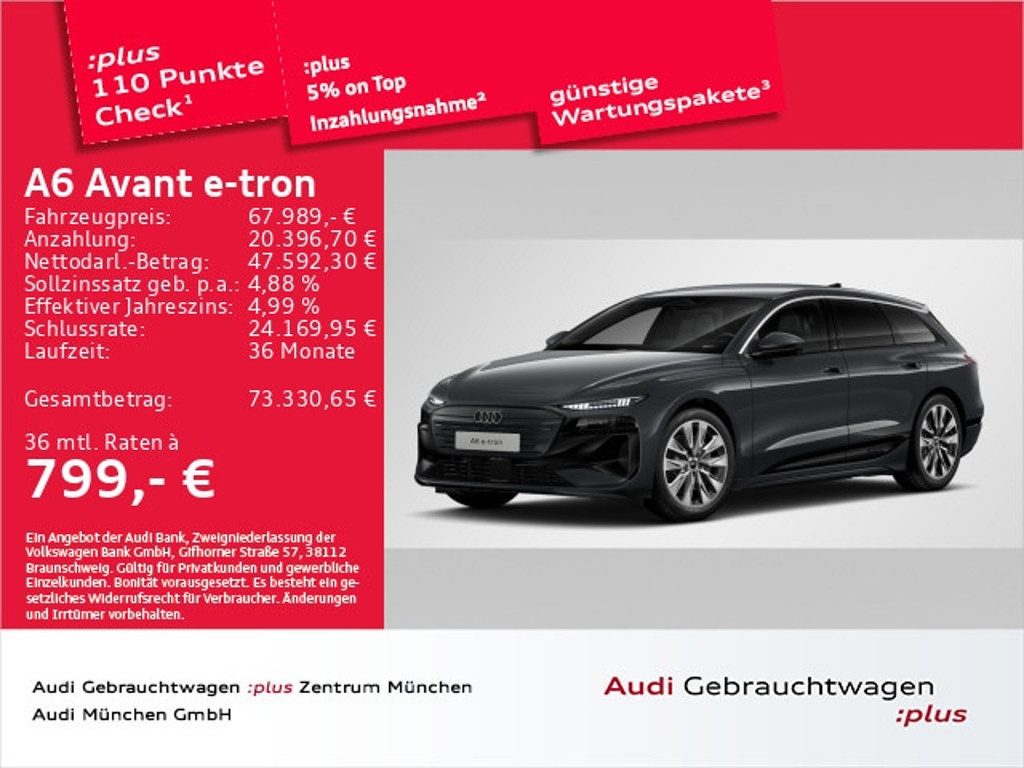 Audi A6 e-tron Avant Performance