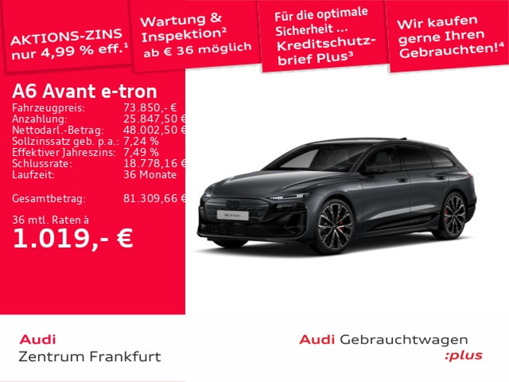 Audi A6 e-tron Avant Performance