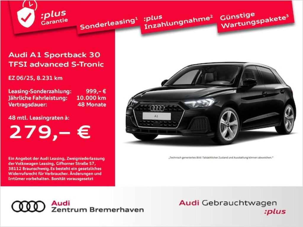 Audi A1 Sportback S-Tronic 30 TFSI