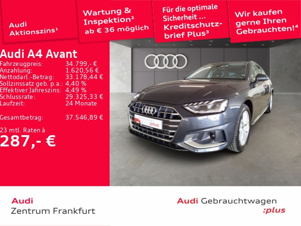 Audi A4 Avant S-Tronic 35 TDI