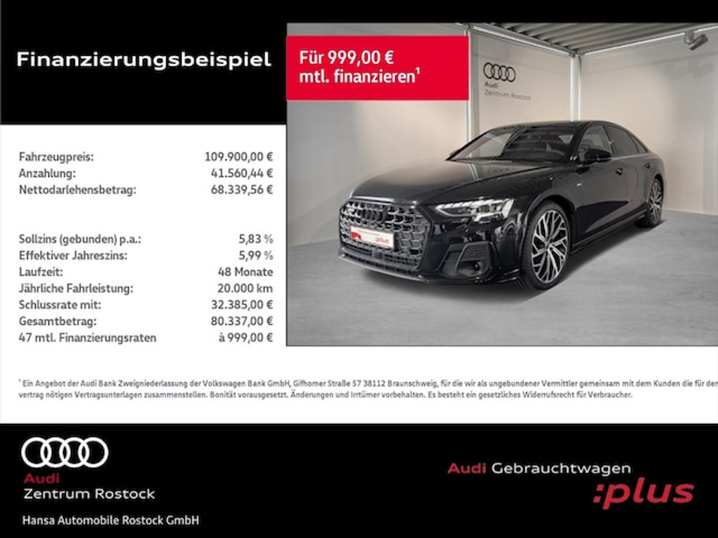 Audi A8 Quattro 50 TDI