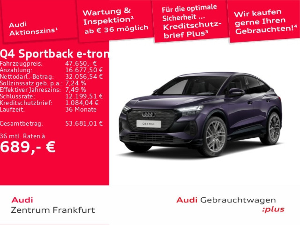 Audi Q4 e-tron Sportback