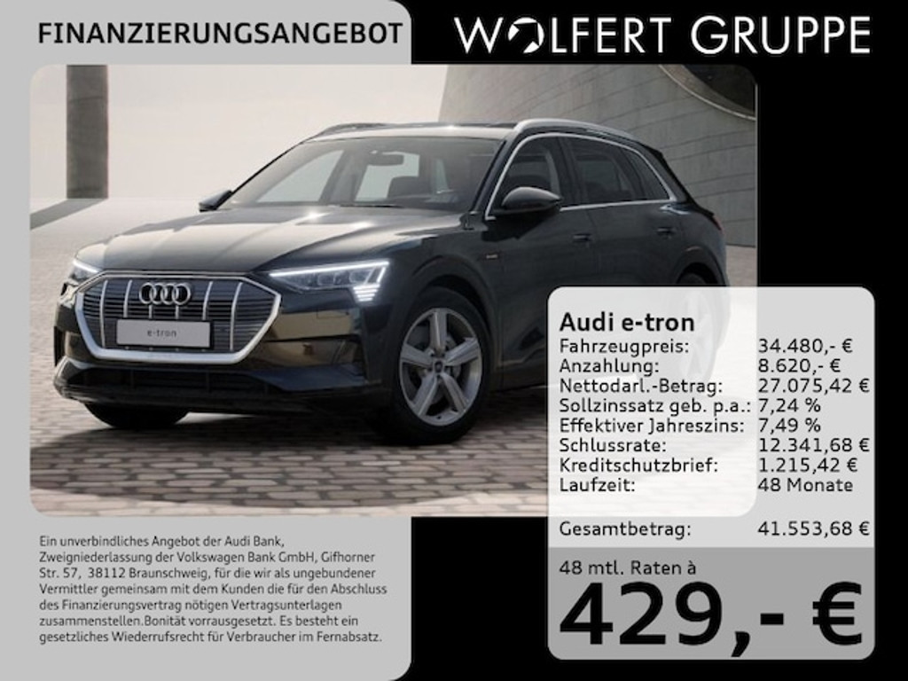 Audi e-tron Quattro 55