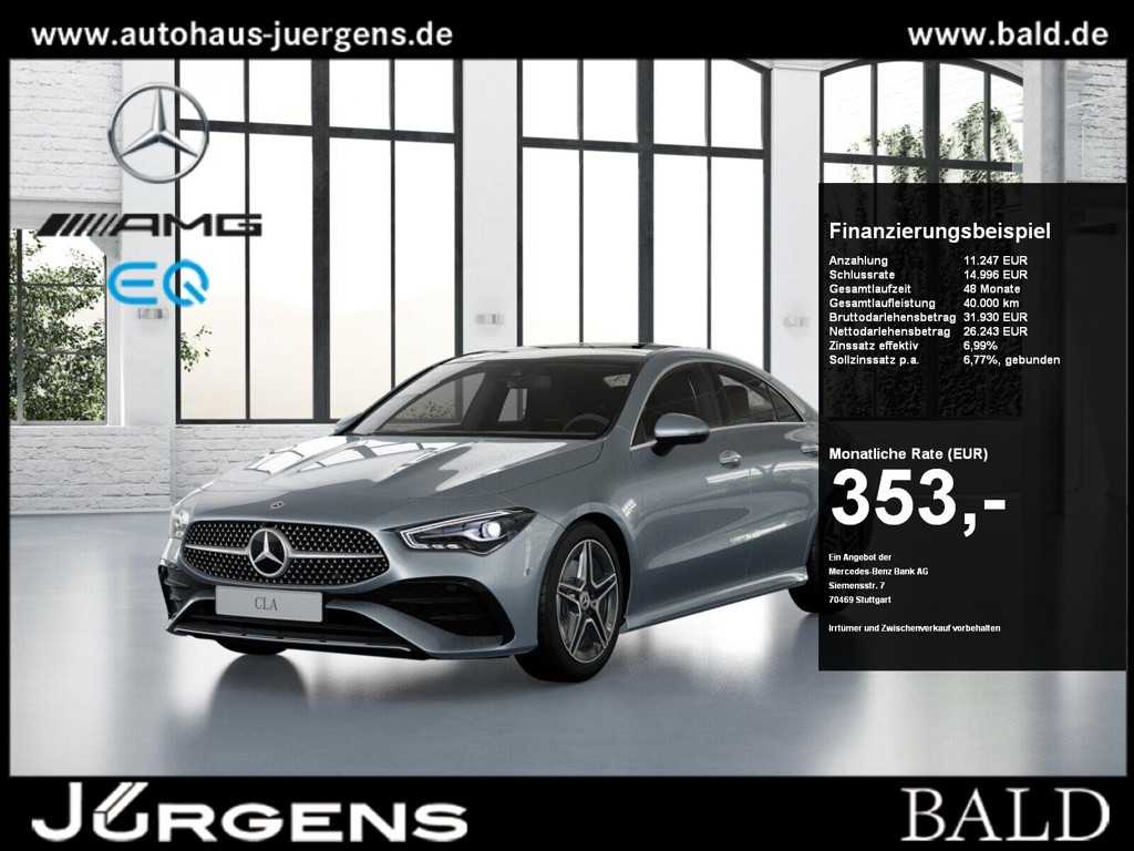 Mercedes-Benz CLA-Klasse CLA 200 AMG Line Sport Edition Sportpakket