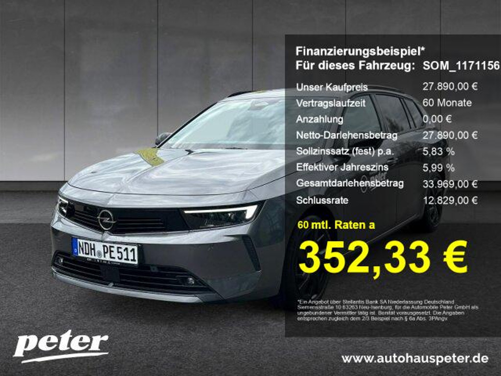 Opel Astra Sports Tourer 1.2 Turbo Edition