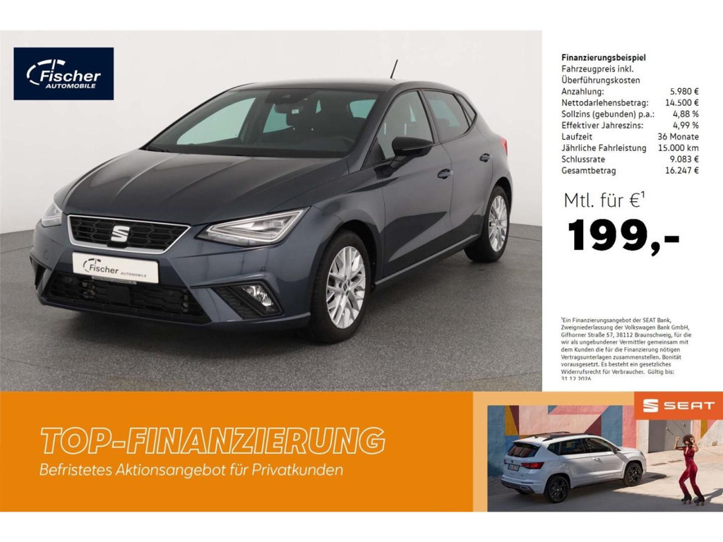 Seat Ibiza FR-lijn 1.0 TSI