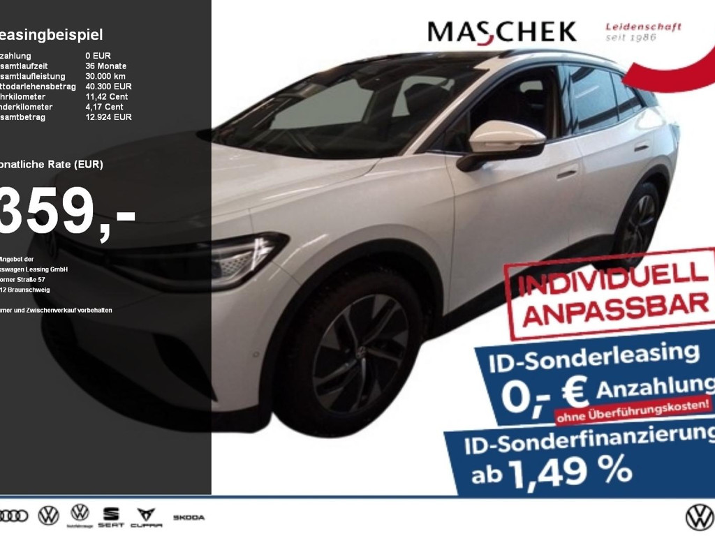 Volkswagen ID.4 Performance 77 KWh Pro