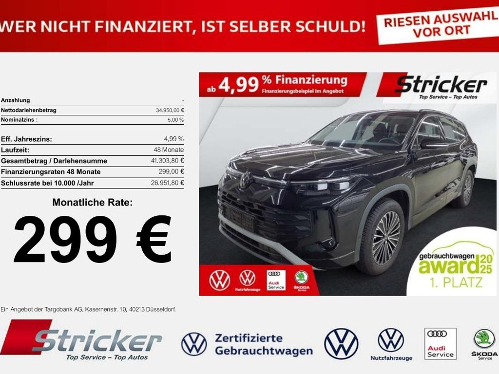 Volkswagen Tayron DSG Life 1.5 eTSI