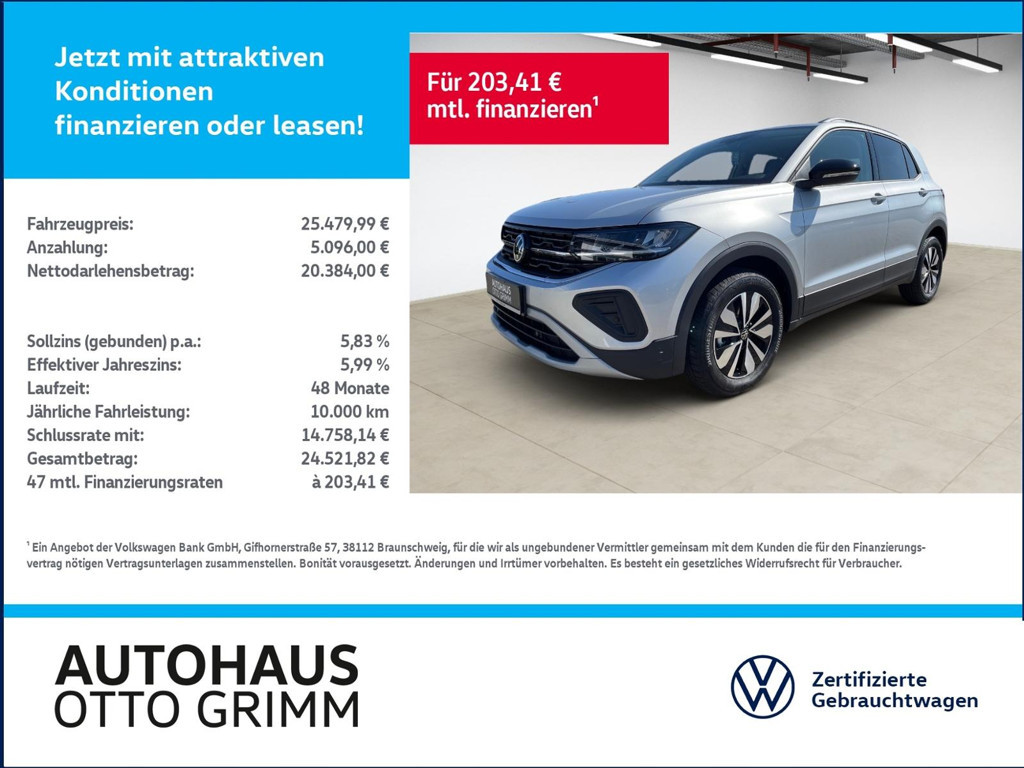 Volkswagen T-Cross DSG 1.0 TSI
