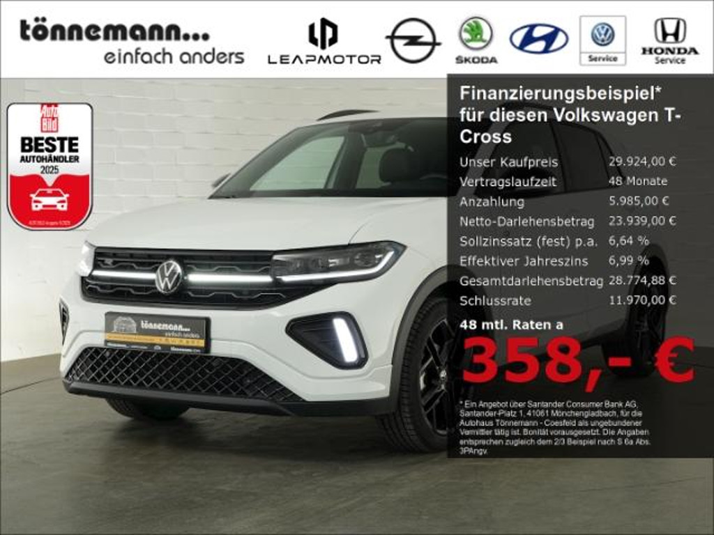 Volkswagen T-Cross DSG R-Line