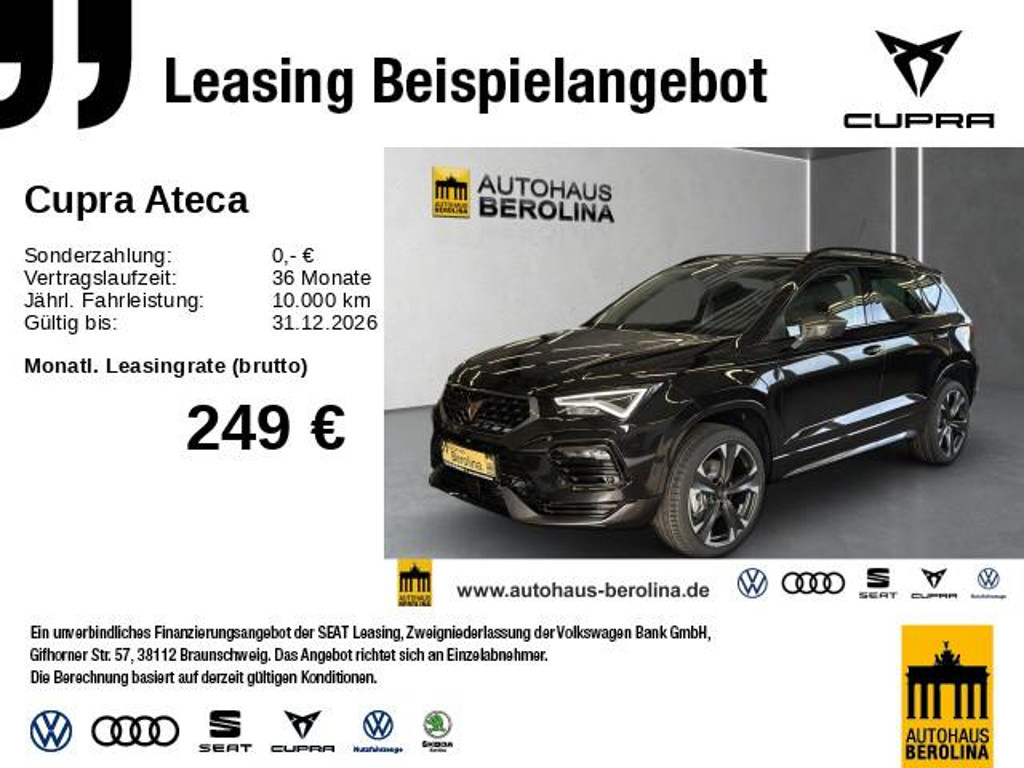 Cupra Ateca 1.5 TSI DSG