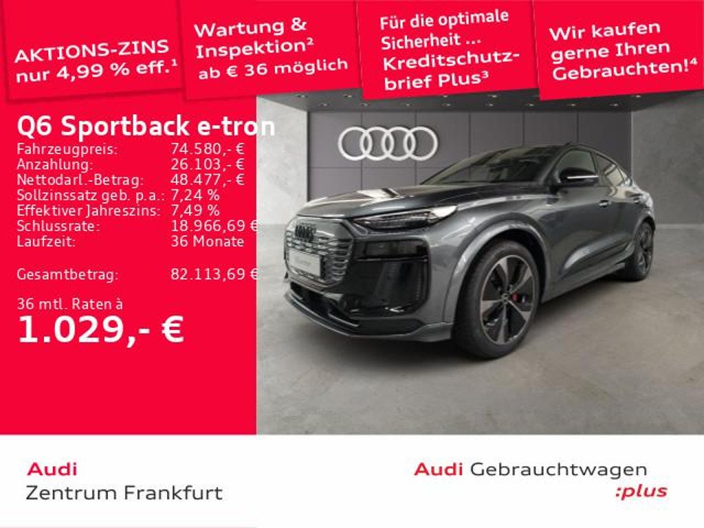 Audi Q6 e-tron Sportback Quattro