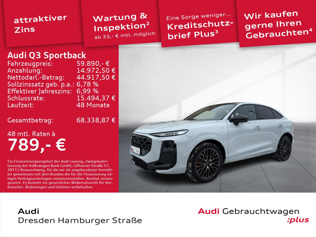 Audi Q3 Sportback S-Tronic