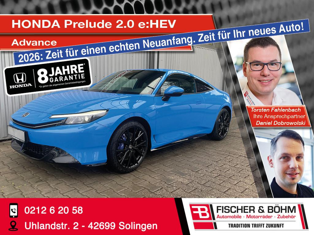 Honda Prelude 2.0 e:HEV Hybrid Advance