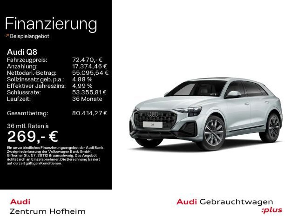 Audi Q8 Quattro 50 TDI