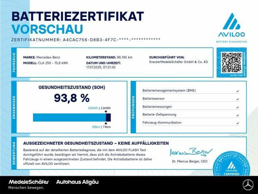 Mercedes-Benz CLA-Klasse