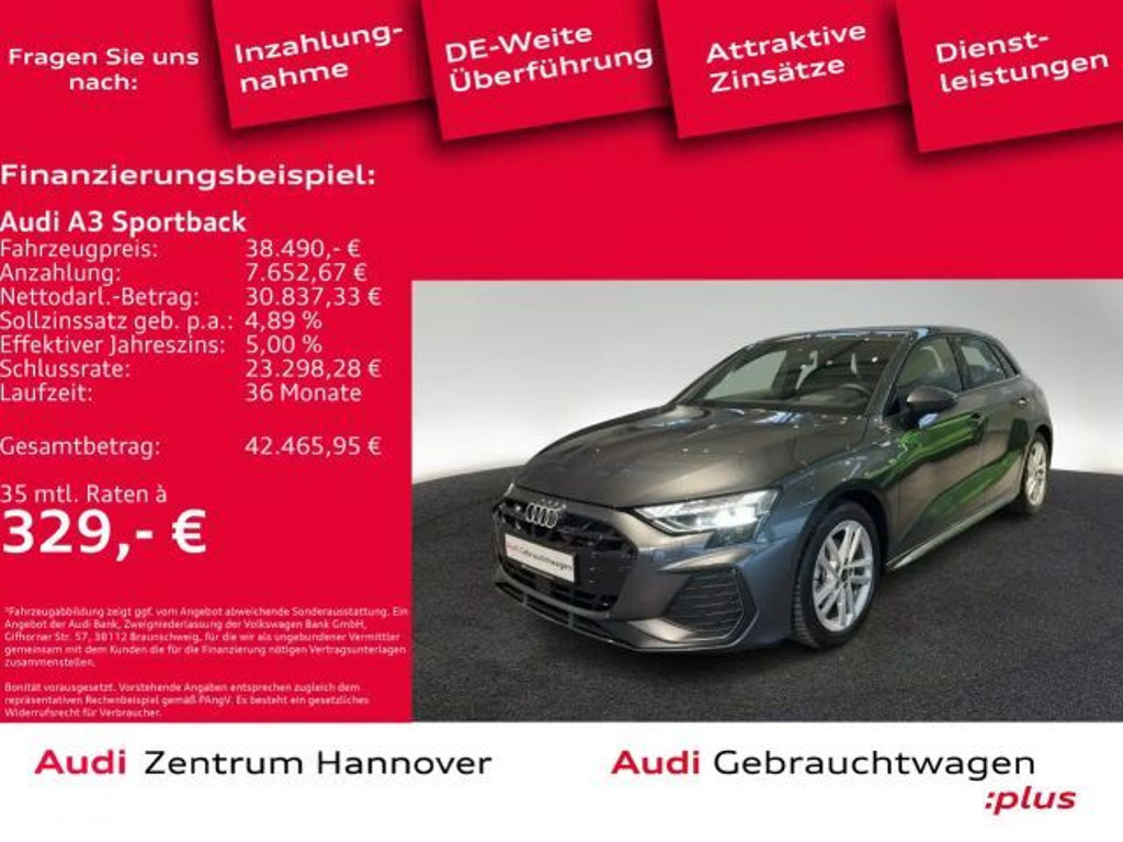 Audi A3 Sedan S-Line S-Tronic 30 TFSI
