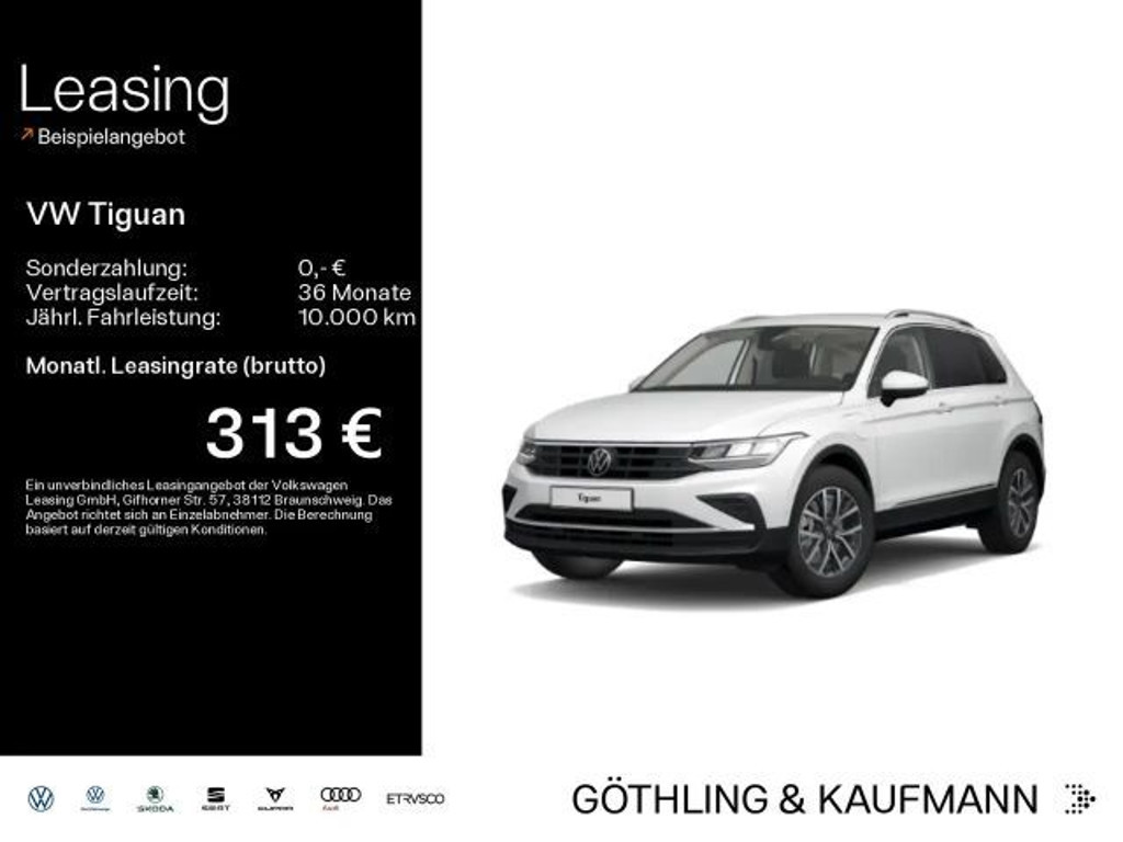 Volkswagen Tiguan Life eHybrid IQ.Drive 1.4 TSI
