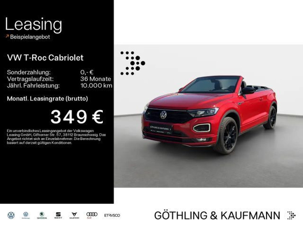 Volkswagen T-Roc Cabriolet R-Line 1.5 TSI