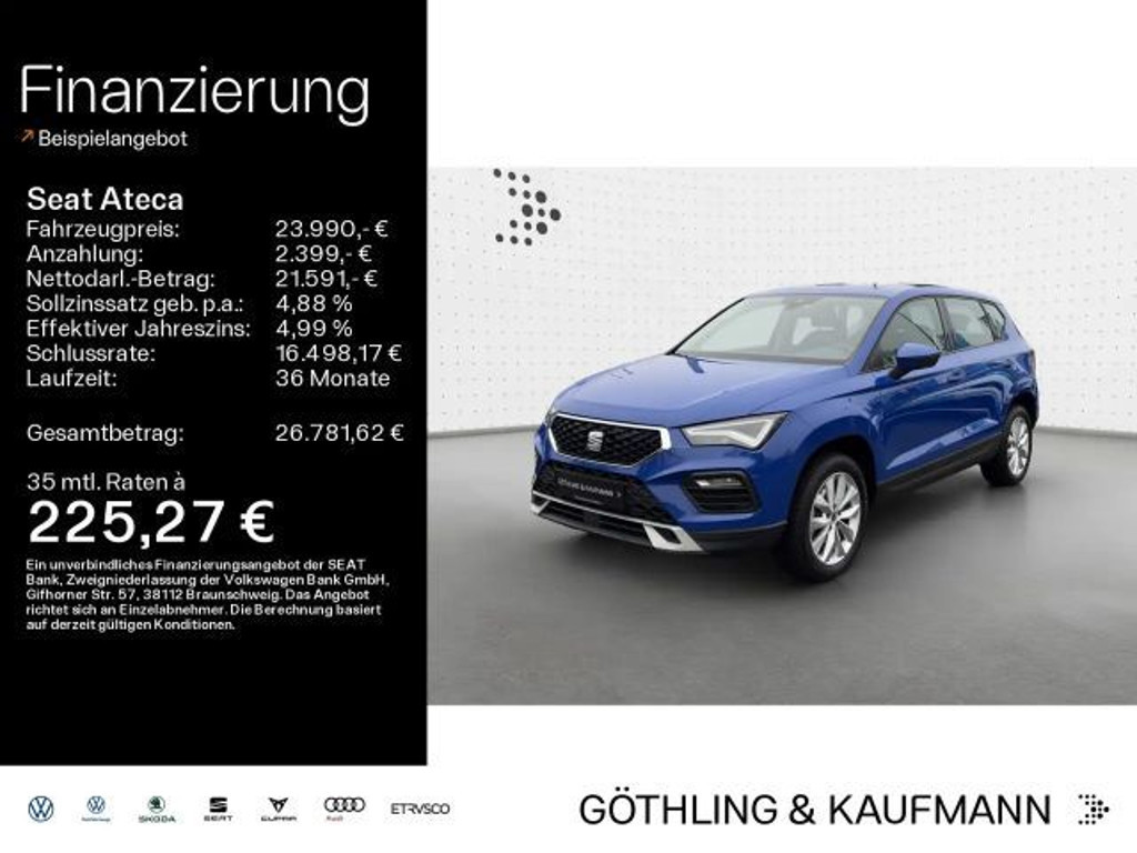 Seat Ateca Style 1.5 TSI DSG