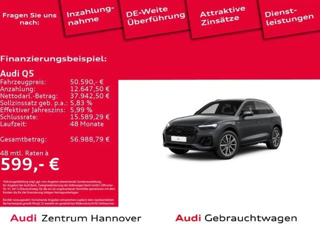 Audi Q5 Quattro S-Line 40 TDI