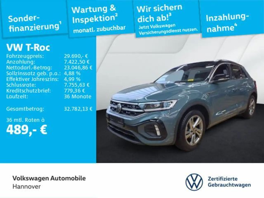 Volkswagen T-Roc DSG R-Line 1.5 TSI