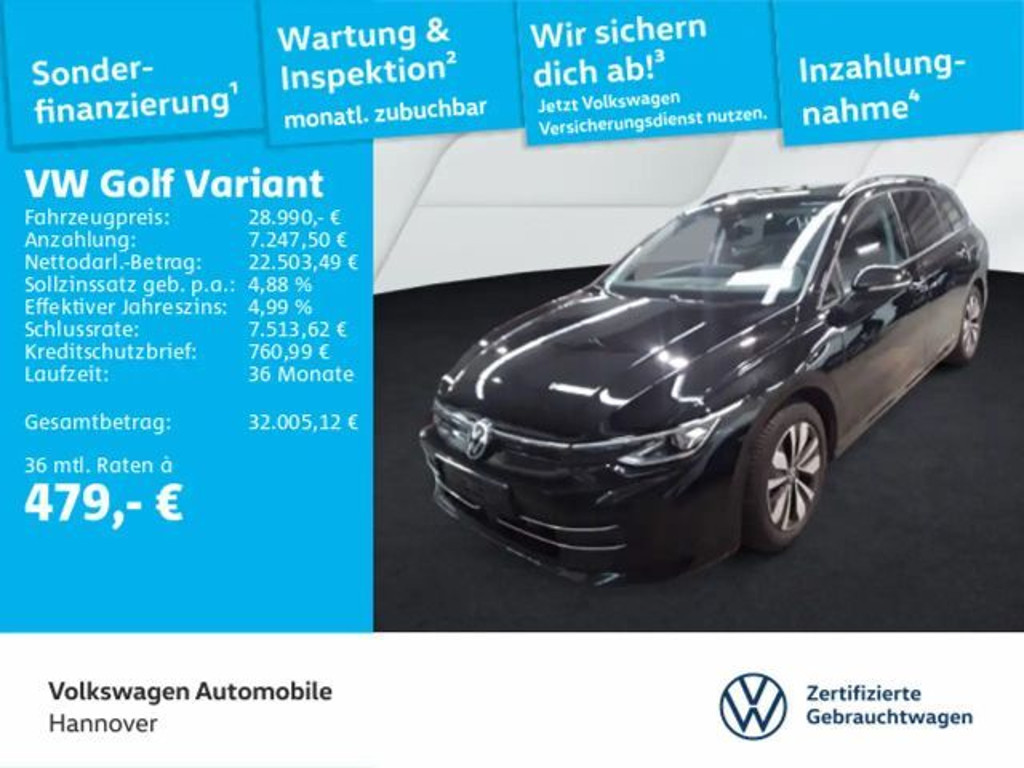 Volkswagen Golf DSG Variant Golf VIII 1.5 eTSI