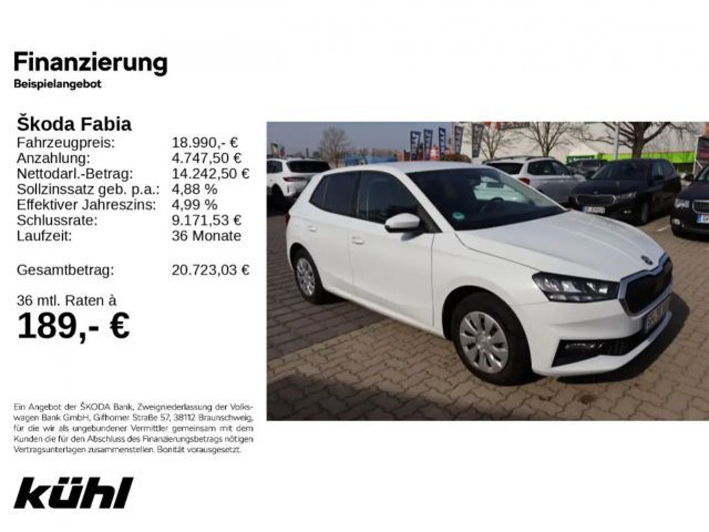 Skoda Fabia iV Selection