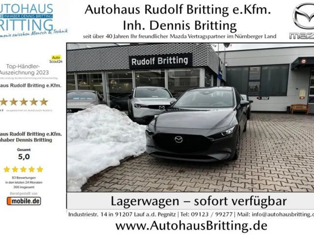 Mazda 3 Benzin 140PS 6AG Centre-Line Daso-Paket