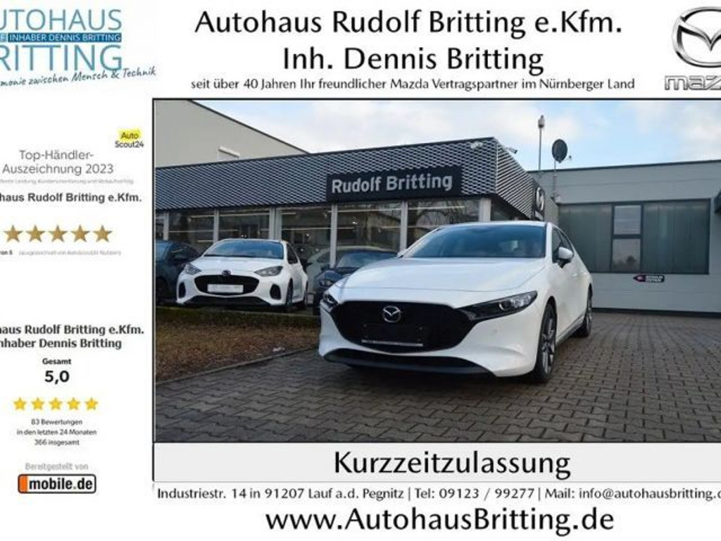 Mazda 3 Benzin 140PS 6GS Centre-Line Navi PDC SHZ